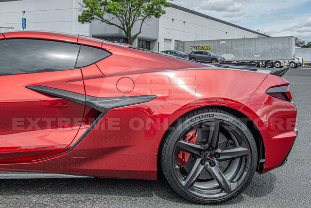 Chevrolet Corvette C8 Z06 Tape On Side Fender Vent Door Garnish