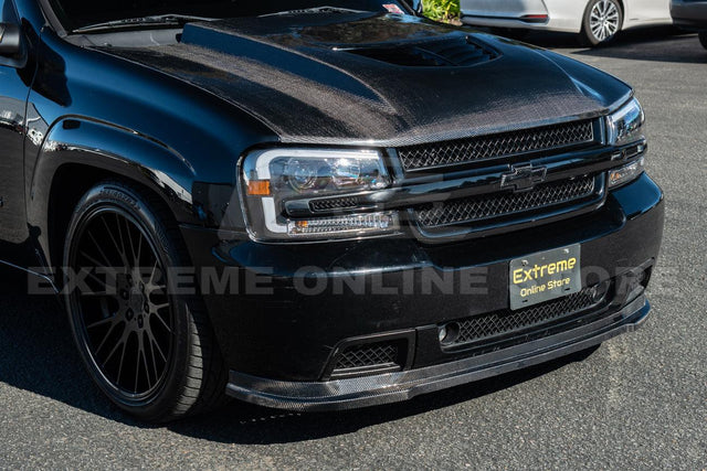 2006-09 Chevrolet Trailblazer SS Carbon Fiber Front Bumper Lip Splitter