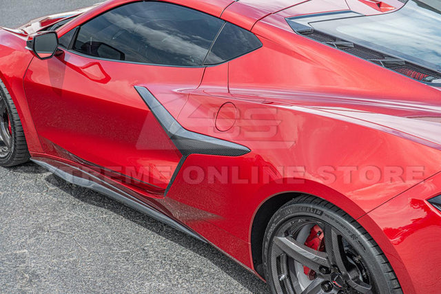 Chevrolet Corvette C8 Z06 Tape On Side Fender Vent Door Garnish