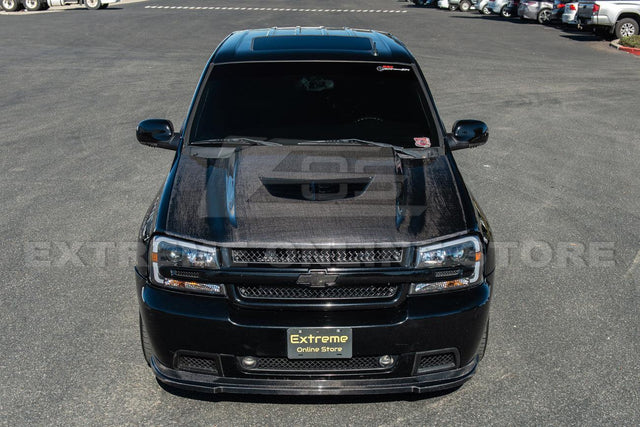 2006-09 Chevrolet Trailblazer SS Carbon Fiber Front Bumper Lip Splitter