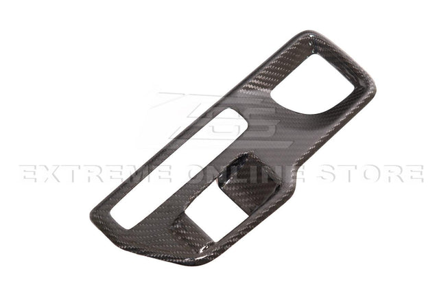 2020-Up Toyota Supra Carbon Fiber Center Gear Shift Box Cover