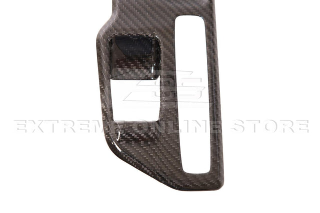 2020-Up Toyota Supra Carbon Fiber Center Gear Shift Box Cover