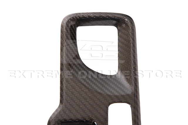 2020-Up Toyota Supra Carbon Fiber Center Gear Shift Box Cover