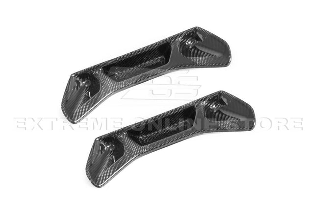 2020-Up Toyota Supra Carbon Fiber Seat Chrome Delete Cover