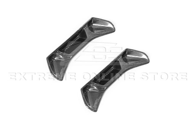 2020-Up Toyota Supra Carbon Fiber Seat Chrome Delete Cover