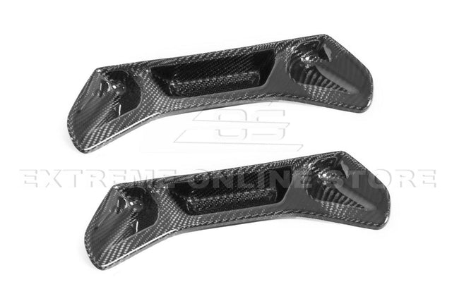 2020-Up Toyota Supra Carbon Fiber Seat Chrome Delete Cover