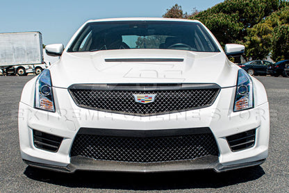 2016-19 Cadillac ATS-V Carbon Fiber Front Grille Accent Bezel Insert