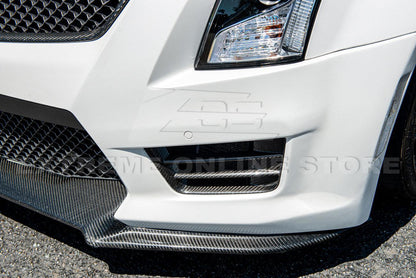 2016-19 Cadillac ATS-V Carbon Fiber Front Grille Accent Bezel Insert