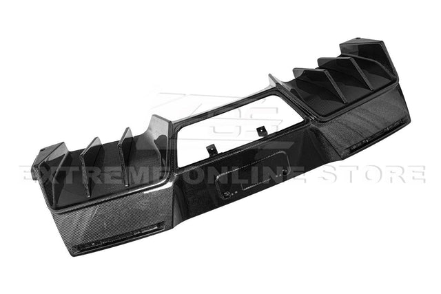 Corvette C7 Factory Package Carbon Fiber Rear Diffuser