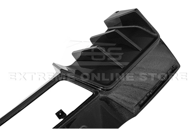 Corvette C7 Factory Package Carbon Fiber Rear Diffuser