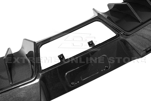 Corvette C7 Factory Package Carbon Fiber Rear Diffuser