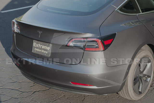 2017-Up Tesla Model 3 Performance Carbon Fiber Rear Spoiler