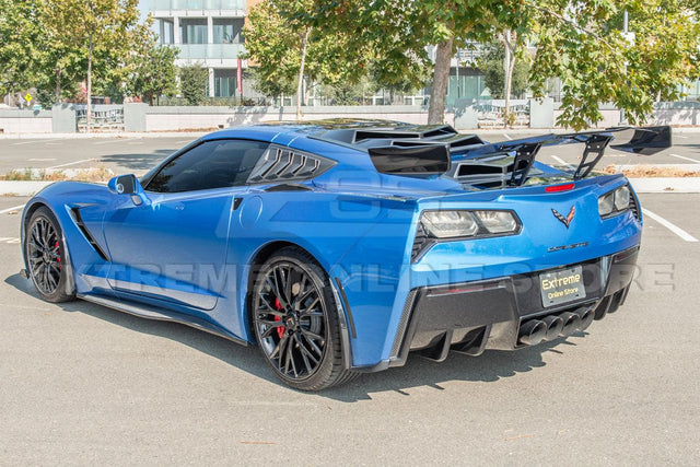 Corvette C7 Track Package Side Quarter Window Louver