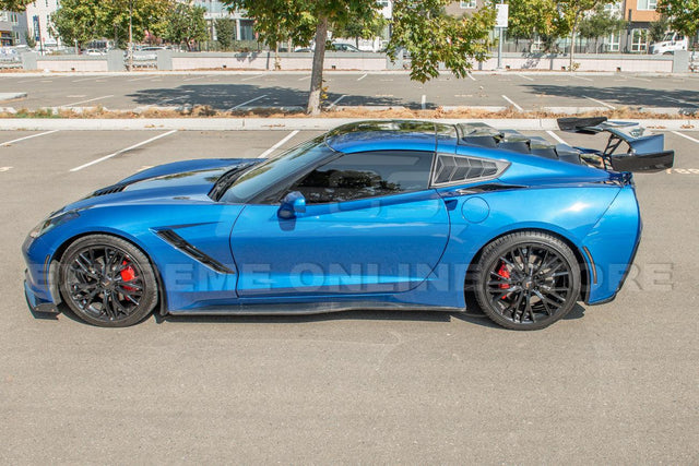 Corvette C7 Track Package Side Quarter Window Louver