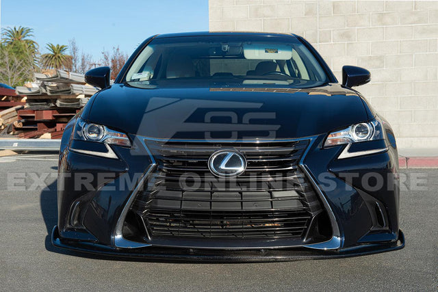 2016-20 Lexus GS-Series Carbon Fiber Front Bumper Lip Splitter