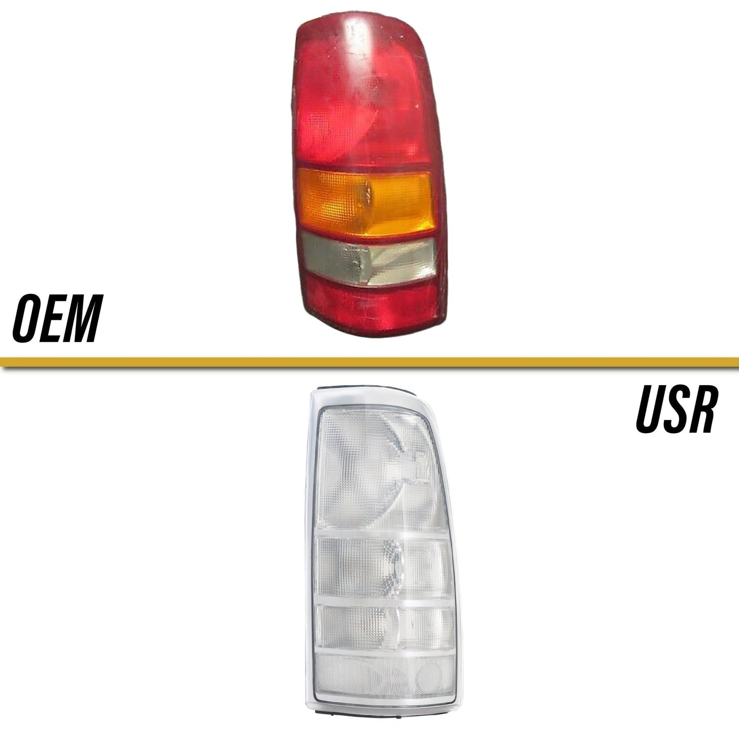 1999-2002 Chevrolet Silverado 19992007 Gmc Sierra Tail Lights