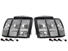 1999-2004 Ford Mustang V6 Gt New Edge Clear Euro Style Tail Light Made By Depo