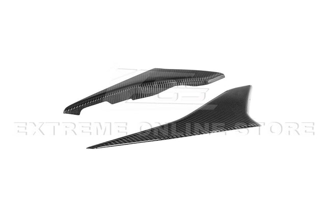 Chevrolet Corvette C8 Carbon Fiber Window Switch Trim & Pillar Panel Cover