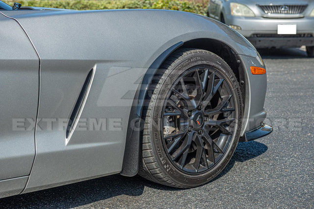 Chevrolet Corvette C6 Base Front & Rear Splash Guards Mud Flaps