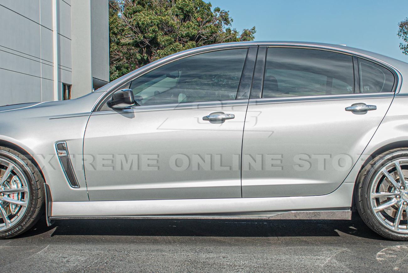 2013-17 Chevrolet SS Carbon Fiber Side Skirts Rocker Panel