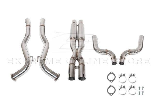 2010-15 Chevrolet Camaro Slant-Cut Cat Back Full Exhaust System