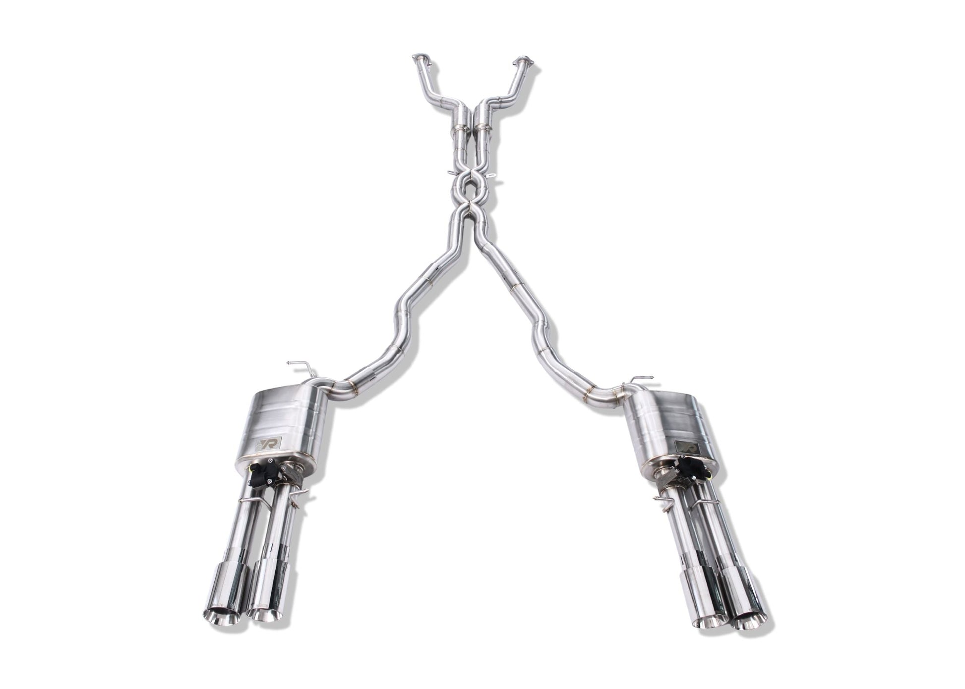 BMW E60 M5 E63 M6 Performance Exhaust System Double X-Pipe - Yonristic Performance