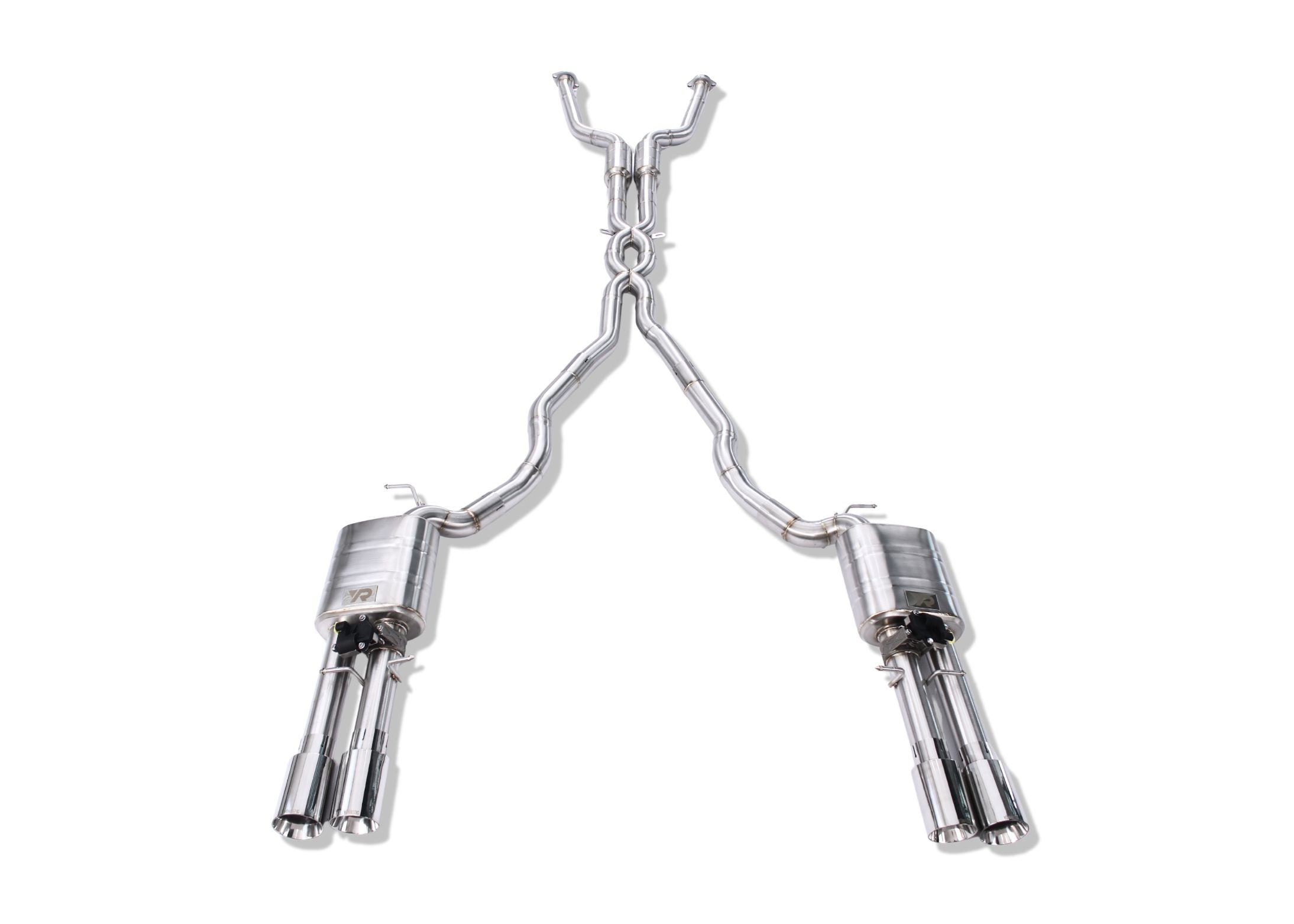 BMW E60 M5 E63 M6 Performance Exhaust System Double X-Pipe - Yonristic Performance