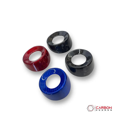 Camaro 2010-2015 Real Carbon Fiber Ignition Keyhole Ring Trim Cover