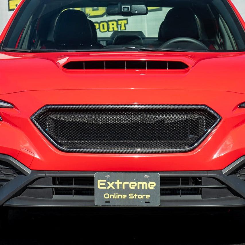 2022-Up Subaru WRX CS Carbon Fiber Front Mesh Grille Vent Cover