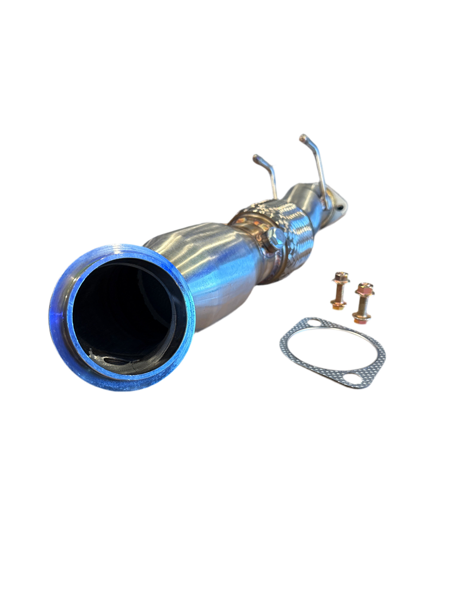 SPDZ1 13+ Ford Focus ST Down Pipe w/ High Flow Cat