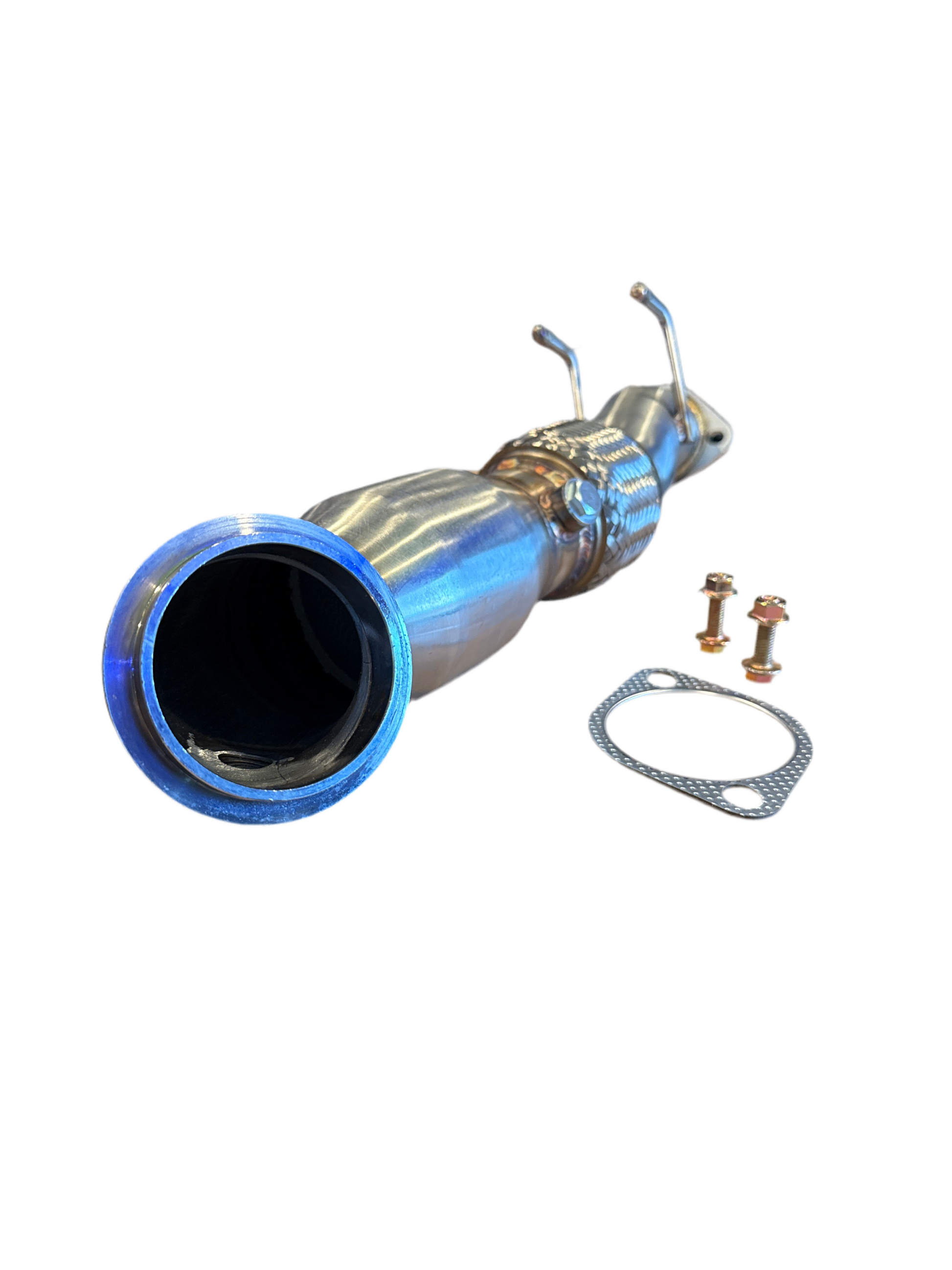 SPDZ1 13+ Ford Focus ST Down Pipe w/ High Flow Cat