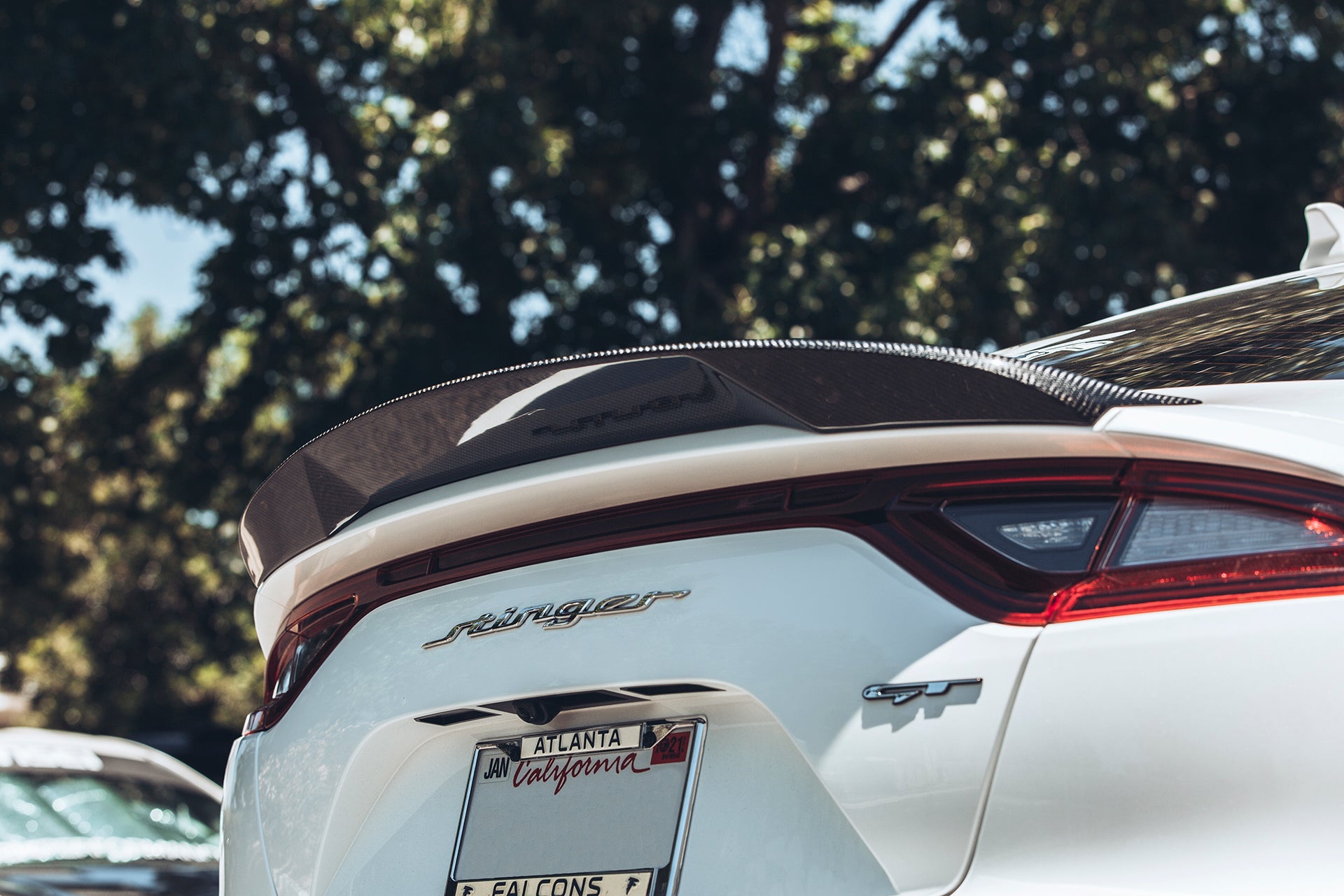 2018-2023 Kia Stinger C-FX Carbon Fiber Rear Spoiler Type-B