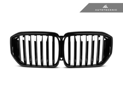 AutoTecknic Gloss Black Front Grille - G05 X5 LCI