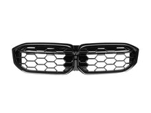 AutoTecknic Gloss Black Honeycomb Front Grille - BMW G20 3-Series LCI