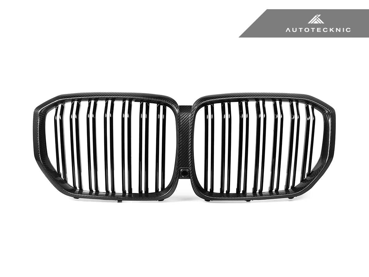 AutoTecknic Dual-Slat Dry Carbon Front Grille - G05 X5 Pre-LCI