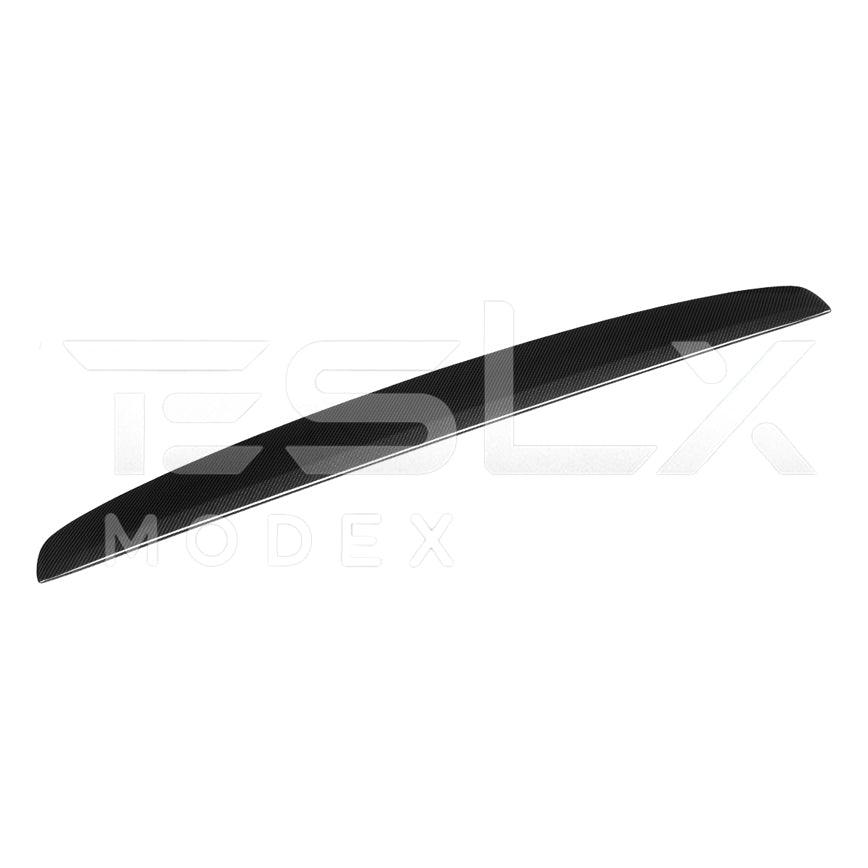 2024-Up Tesla Model 3 Carbon Fiber Interior Front Dashboard Cover