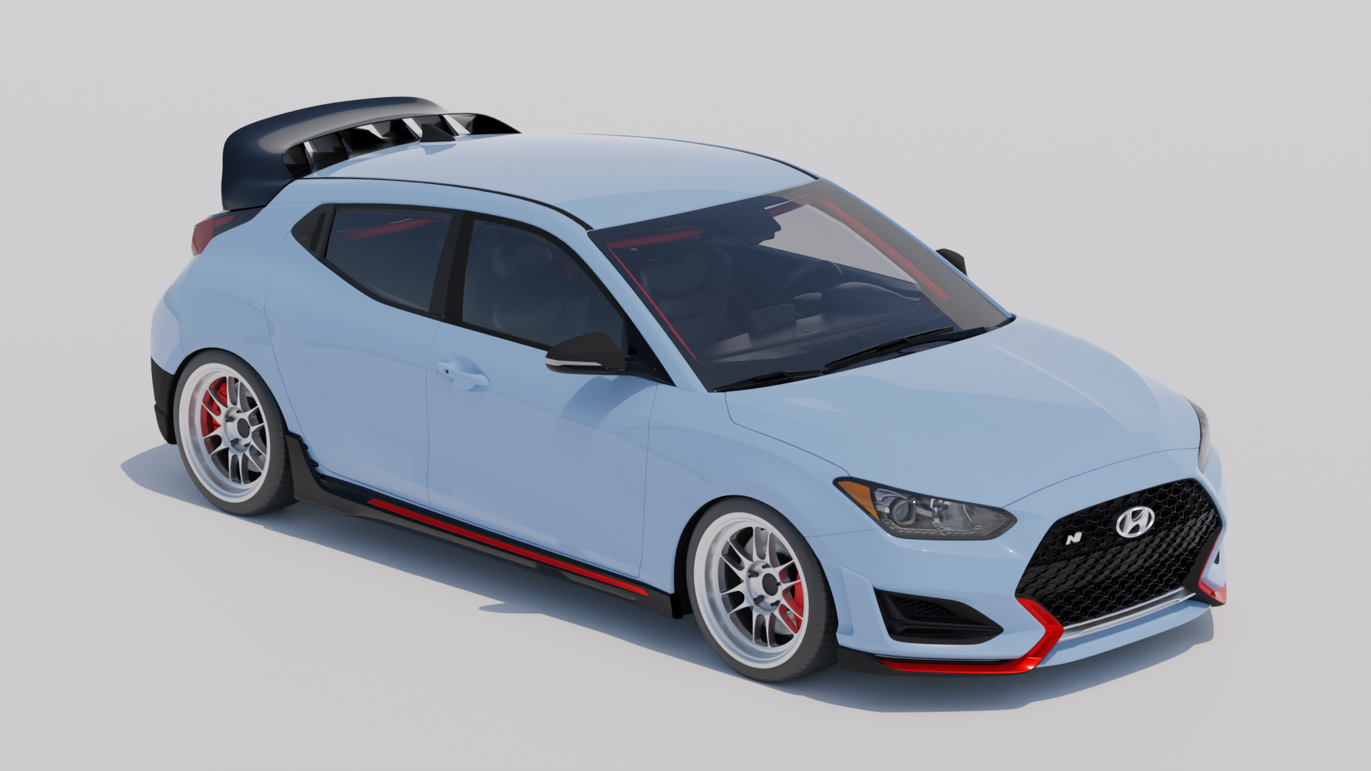WRC Wing V2 - Hyundai Veloster N (JS, 2019-2022)
