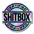 Certified Shitbox Holographic Sticker