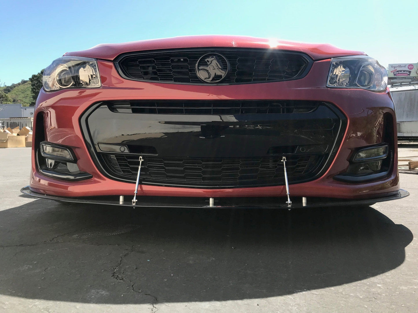 APR Performance Carbon Fiber Front Wind Splitter Chevrolet SS 2014-2017