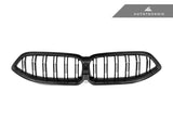 AutoTecknic Dry Carbon Dual-Slats Front Grille - G14/ G15/ G16 8-Series