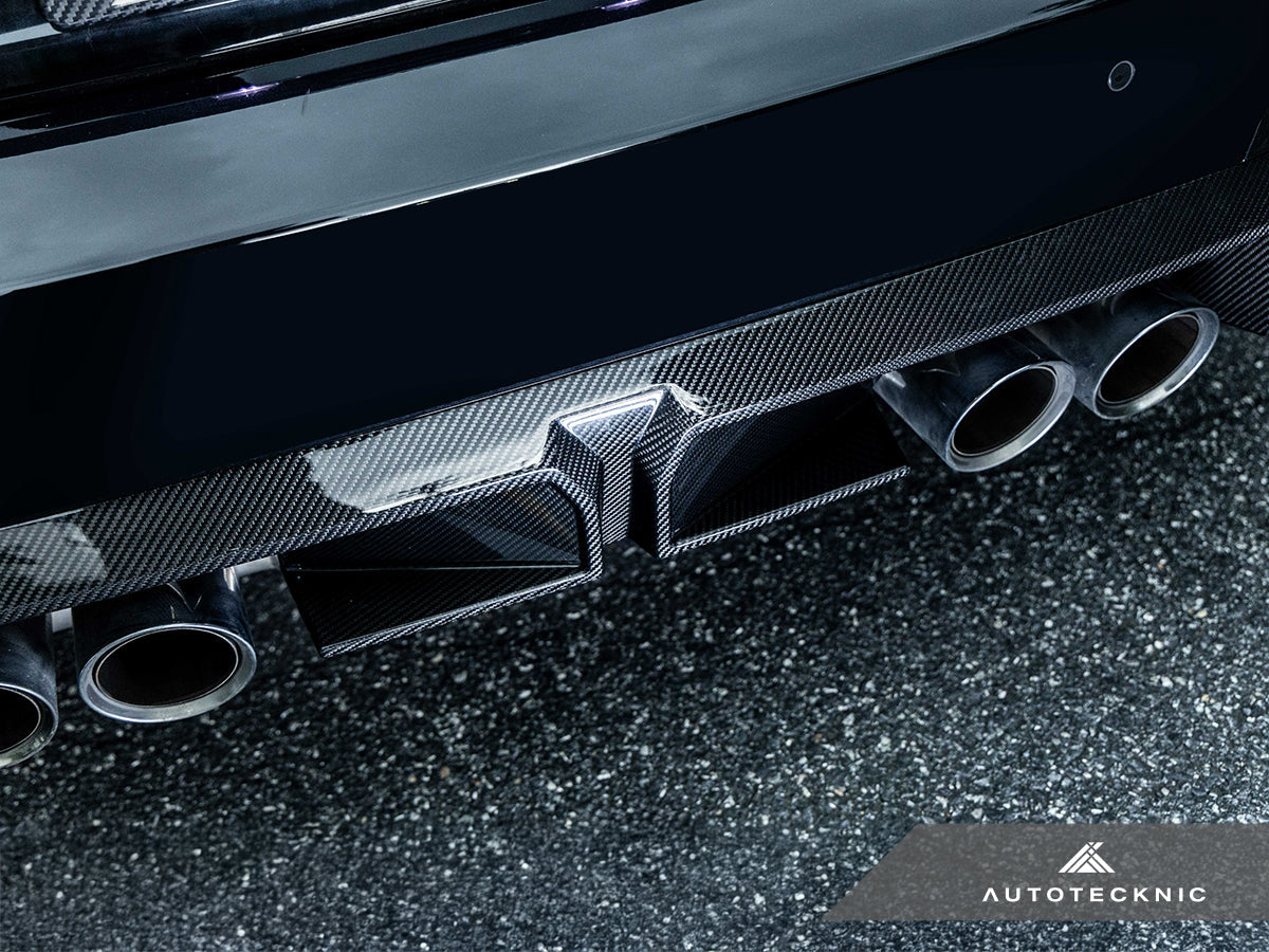AutoTecknic Dry Carbon Circuit Sport Rear Diffuser - G87 M2