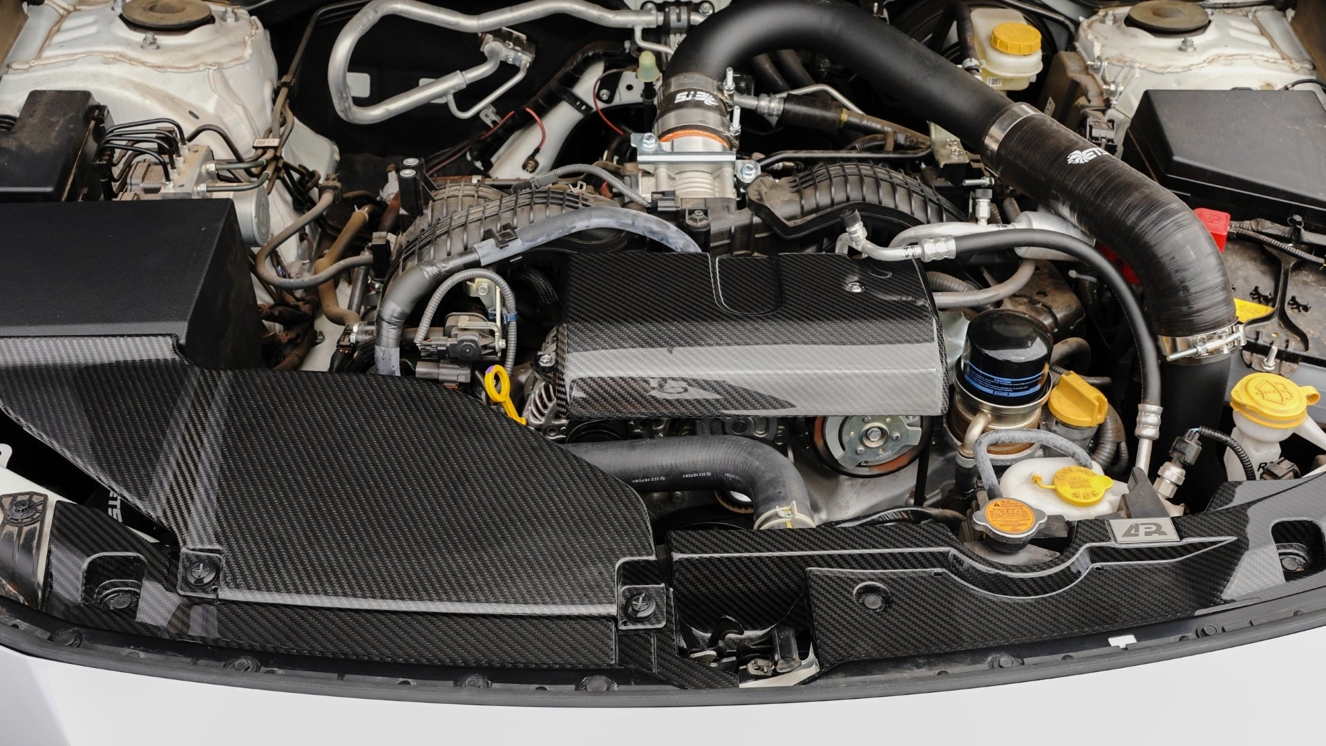 Carbon Fiber Subaru WRX Carbon Fiber Radiator Cooling Plate 2022-2023