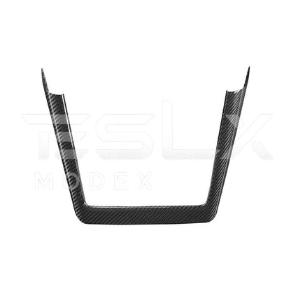 2024-Up Tesla Model 3 Carbon Fiber Interior Center Console Frame
