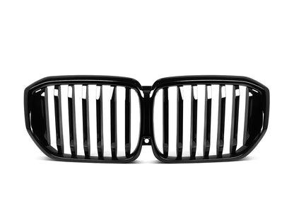 AutoTecknic Gloss Black Front Grille - BMW G05 X5 LCI