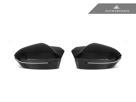 AutoTecknic M-Inspired Dry Carbon Mirror Cap Set - G60 5-Series | G70 7-Series