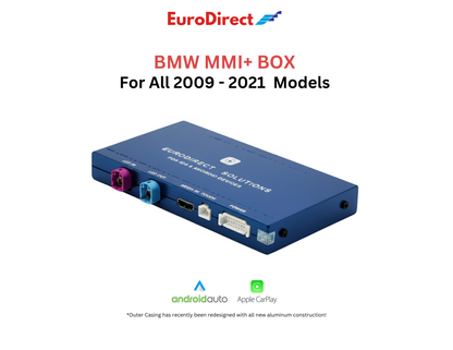 BMW MMI+ Apple CarPlay / Android Auto (ALL 2009 - 2021)