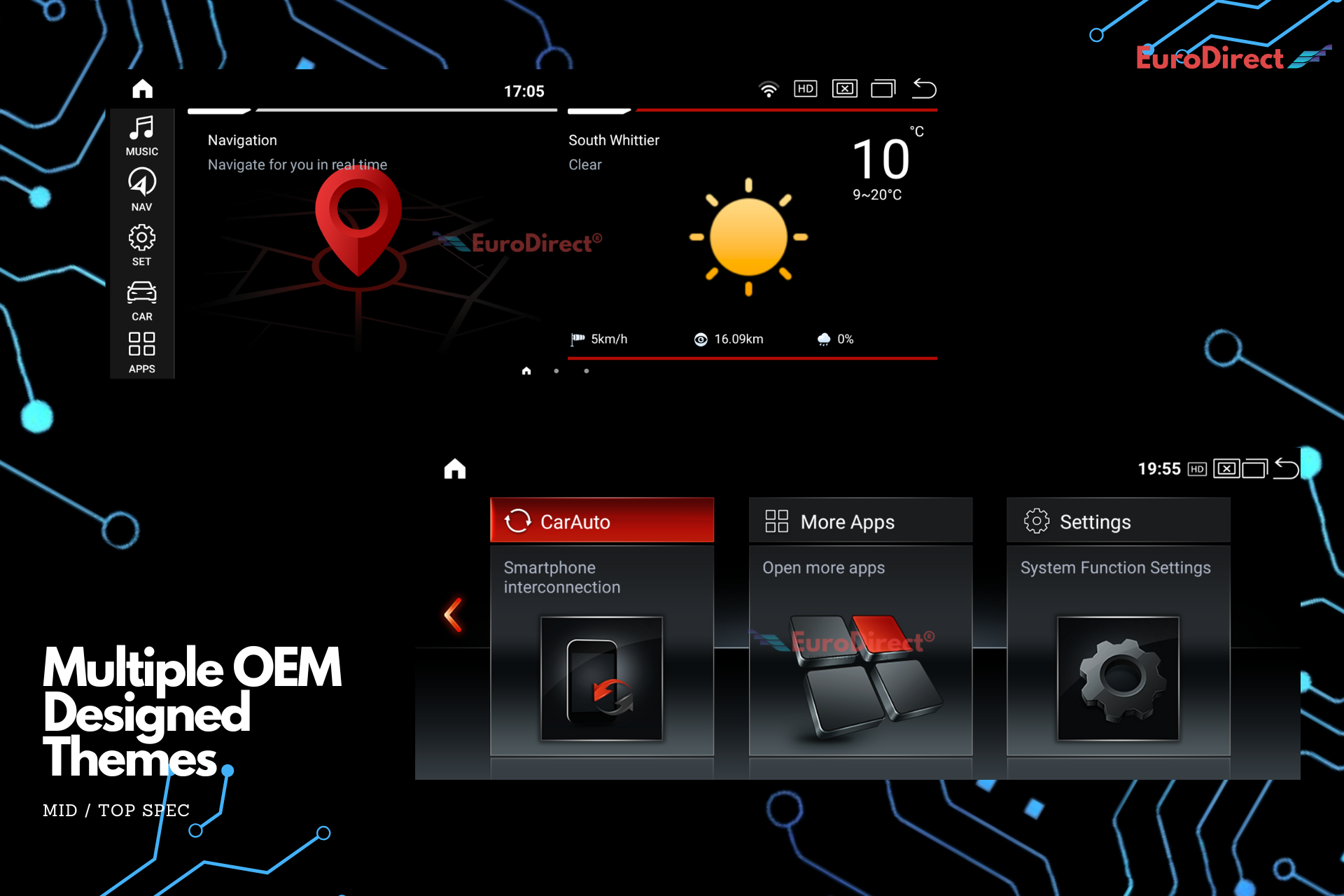 BMW F20, F22, F30, F31, F32, F33, F34, F36, F45, F48, F80, F83, F82 M3 M4 (X1, X2, 1, 2, 3 & 4 Series) CarPlay / Android Auto