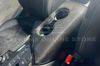 2020-Up Toyota Supra Carbon Fiber Center Console Panel Cover