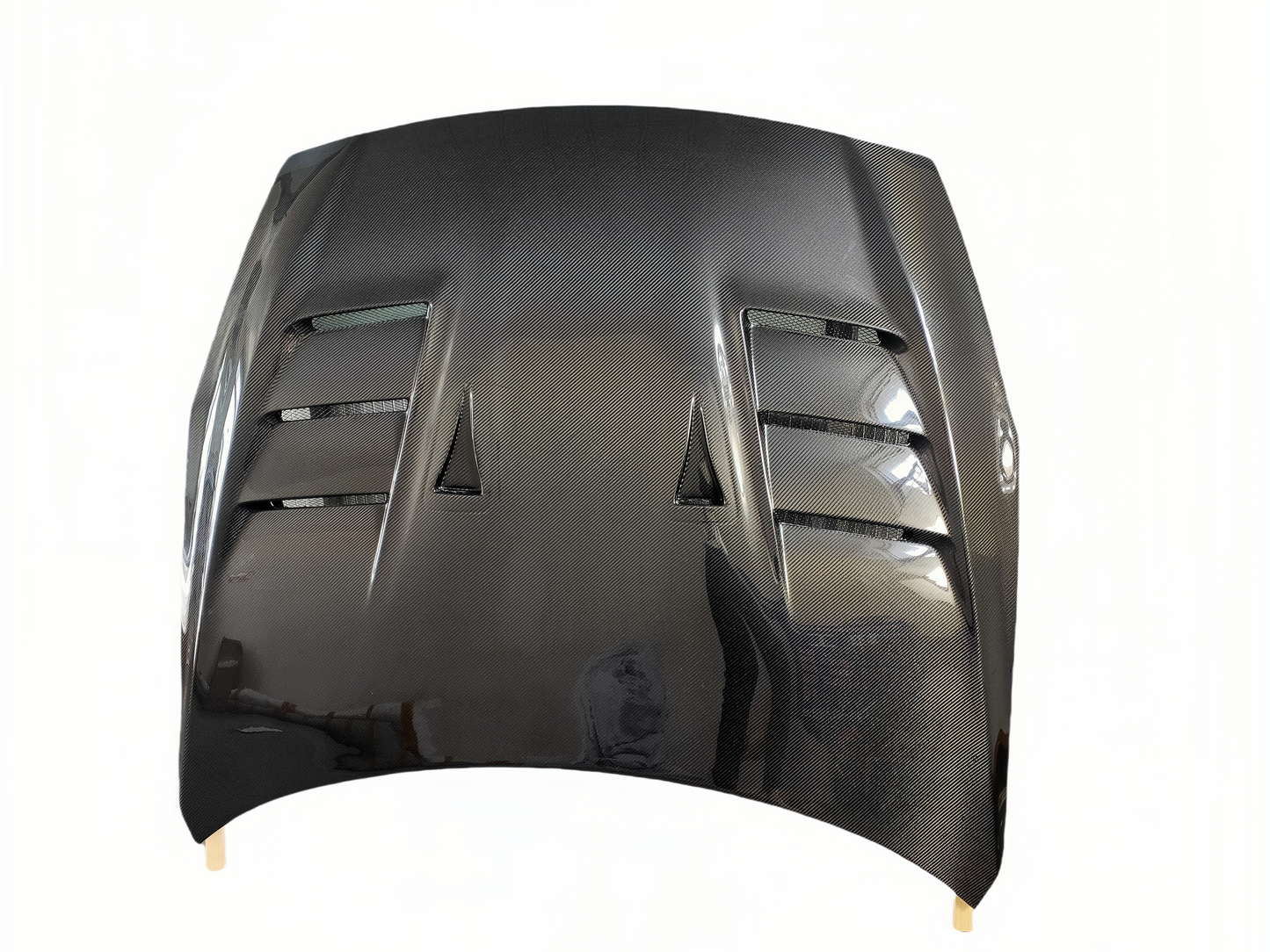 JDMuscle [17-24 GT-R] Carbon Fiber Hood - TS Style