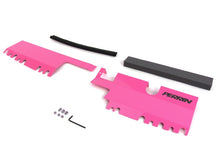 Perrin [15-21 WRX/STI] Radiator Shroud with OEM Intake Scoop - Hyper Pink | PSP-ENG-512-4HP